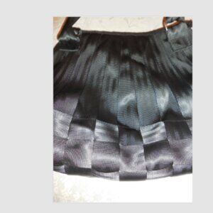 BLACK YKK STRAPPY BAG